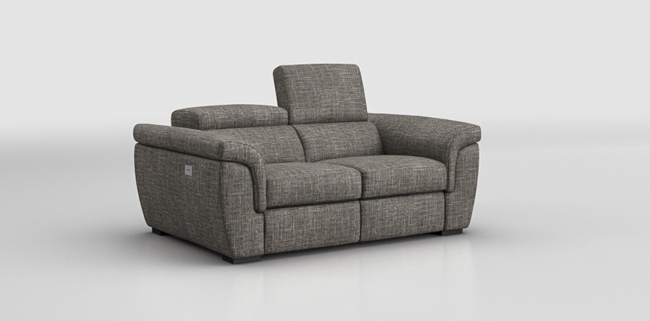 Birandola - 2 seater sofa with 2 electric recliners